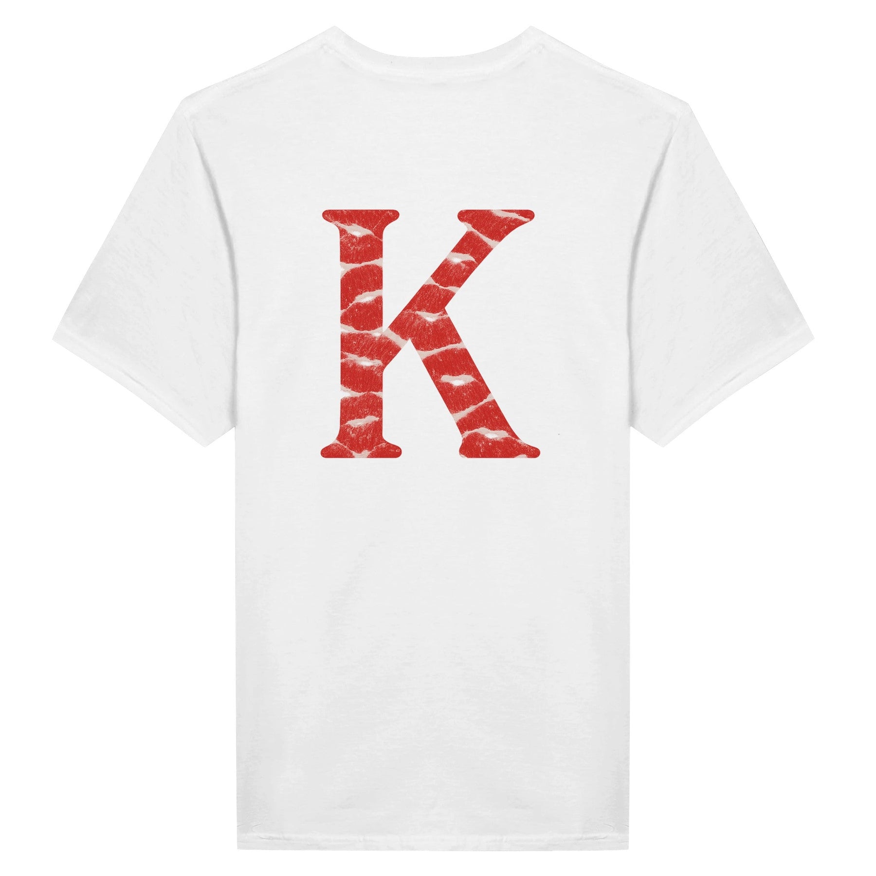 T-shirt Bisous avec Initiale