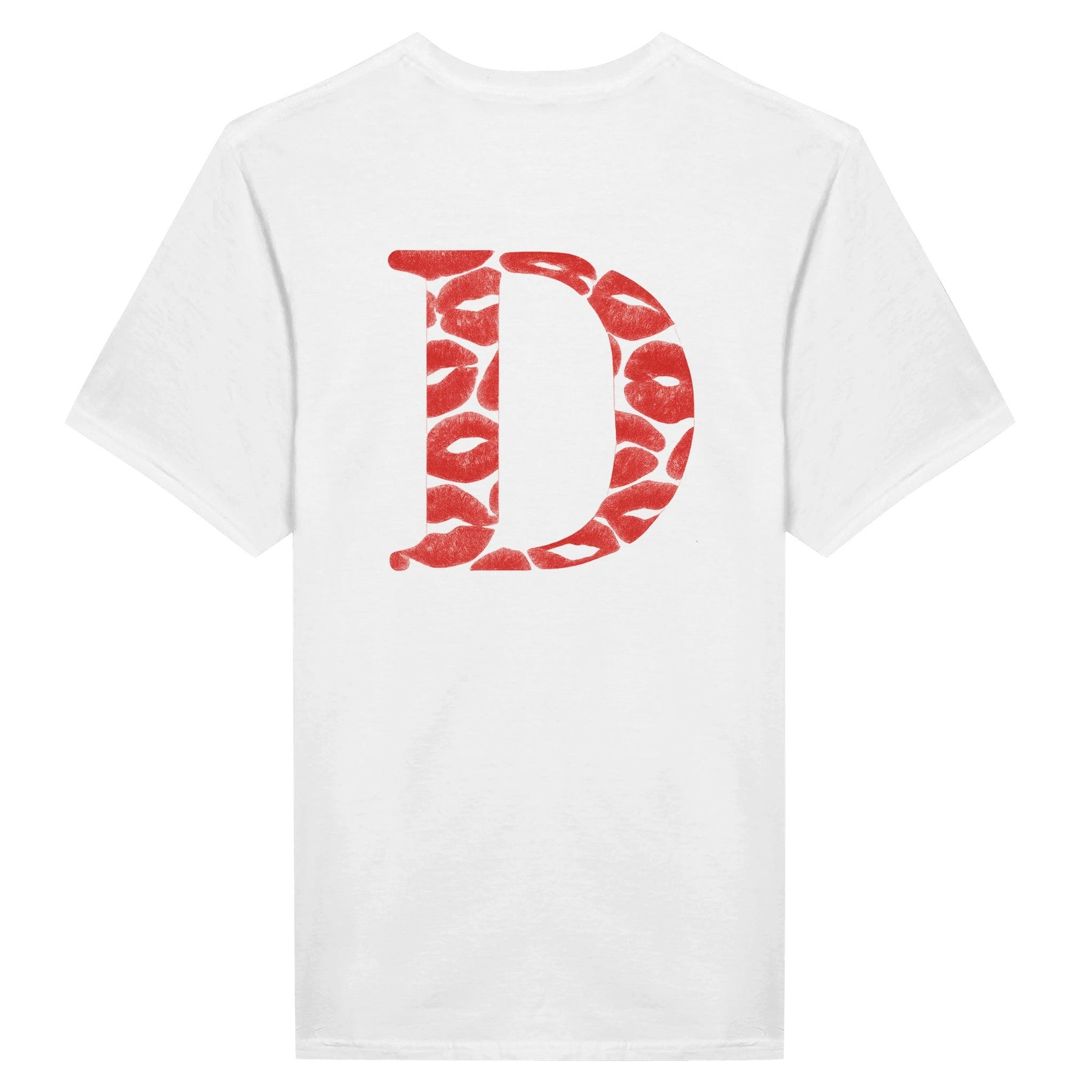 T-shirt Bisous avec Initiale