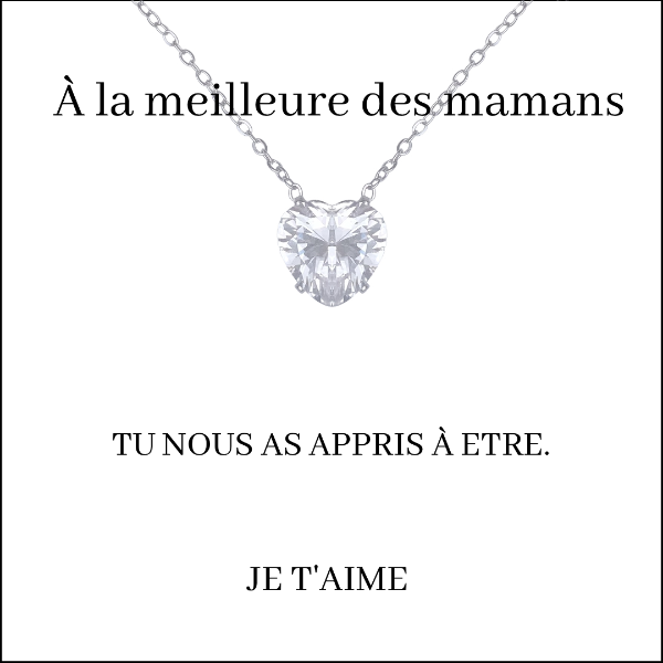 Coffret Collier "À la Meilleure des Mamans"