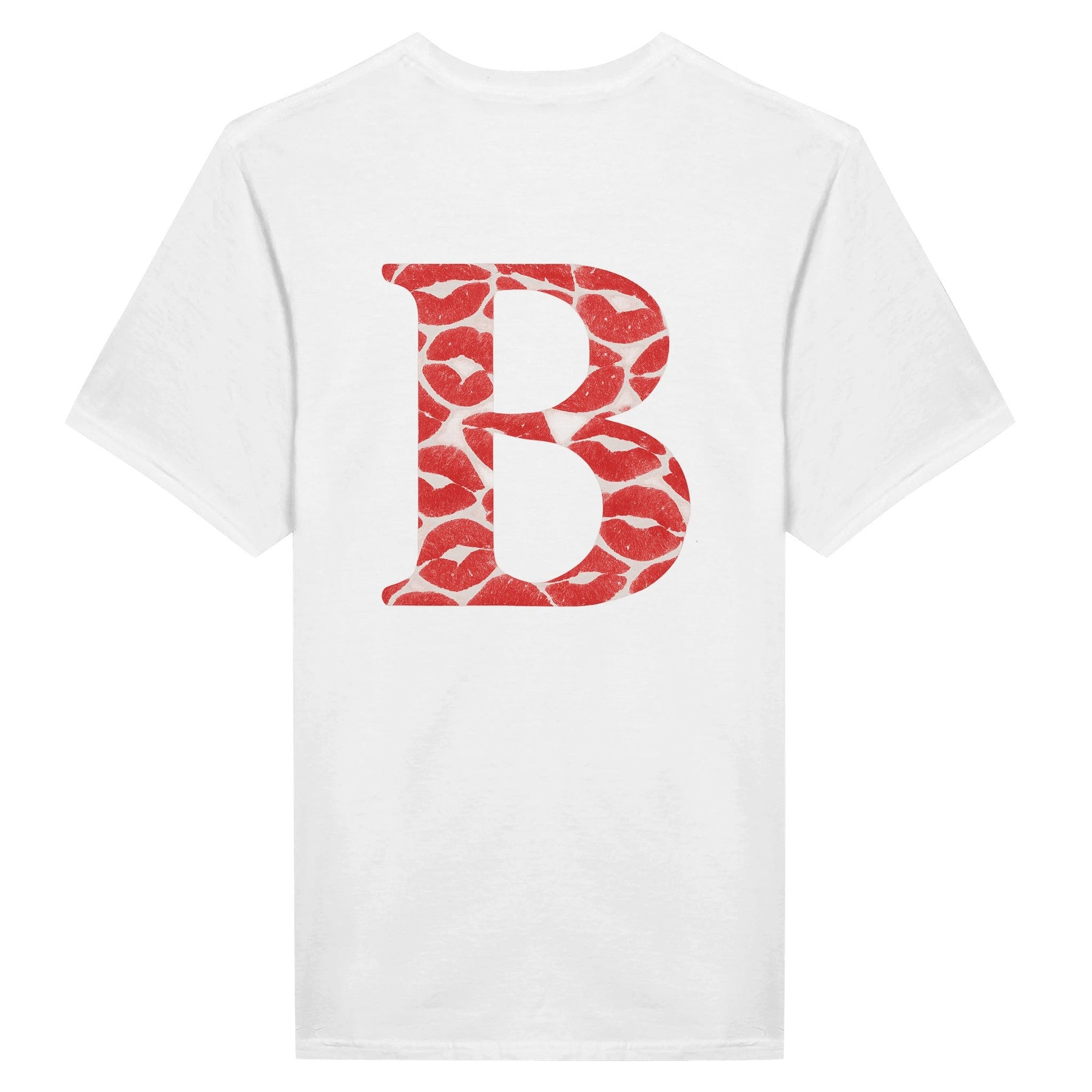 T-shirt Bisous avec Initiale