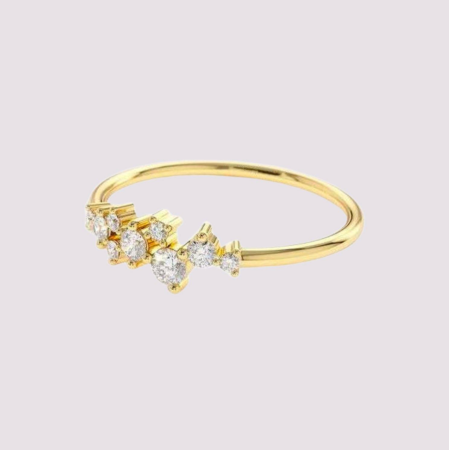 Bague Cluster