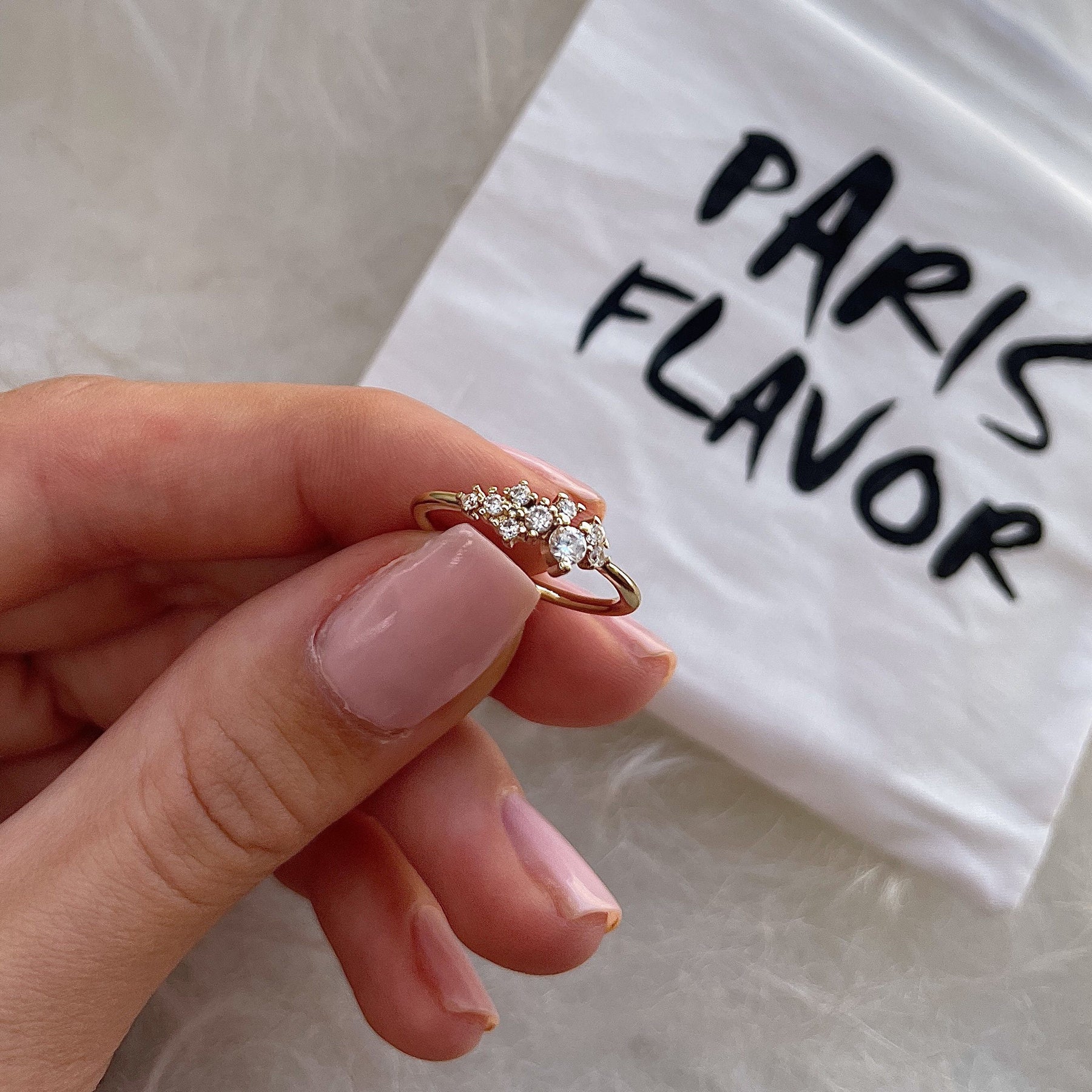 Bague Cluster