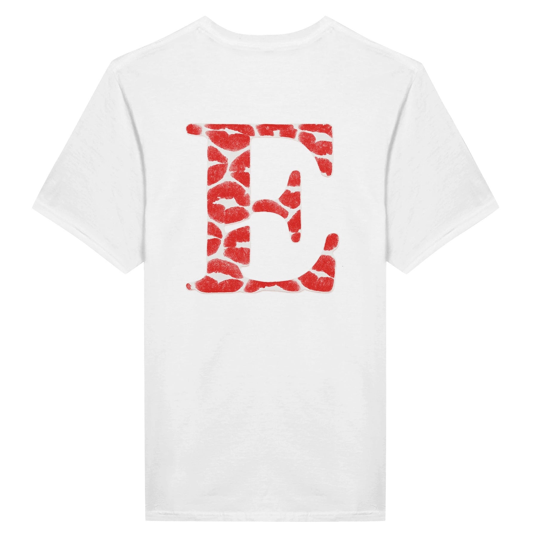 T-shirt Bisous avec Initiale