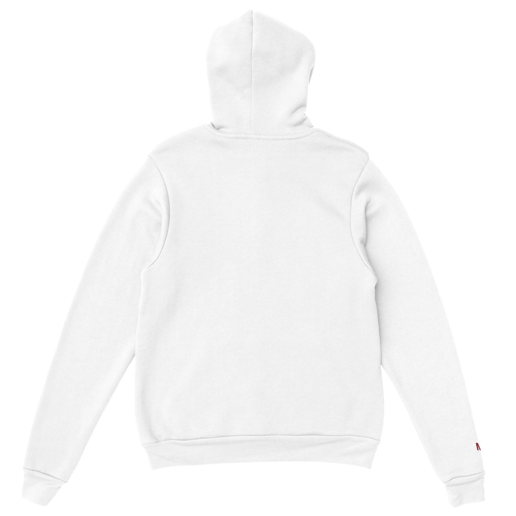 Sweat à capuche avec date romaine brodée