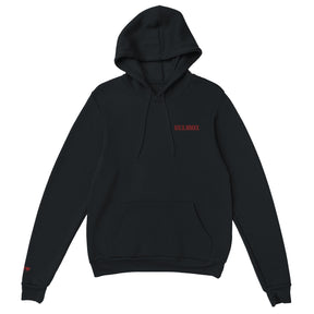 Sweat à capuche avec date romaine brodée