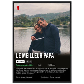 Affiche Netflix Personnalisée (Edition Fête des Pères)